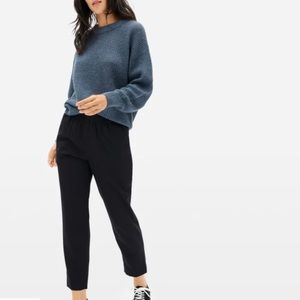 Everlane Italian GoWeave Easy Pant Black